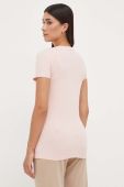 Футболка Armani Exchange жіноча колір рожевий (3411970)