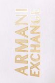 Бавовняна футболка Armani Exchange колір білий (3360679)