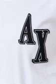 Бавовняна футболка Armani Exchange колір білий (3463955)
