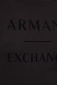 Бавовняна футболка Armani Exchange колір чорний (3455466)
