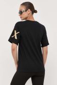 Бавовняна футболка Armani Exchange колір чорний (3367049)