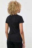 Бавовняна футболка Liu Jo колір чорний (3339034)
