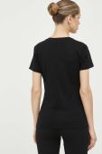 Бавовняна футболка Liu Jo колір чорний (3339097)