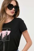 Футболка Liu Jo жіноча колір чорний (3339115)