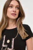 Футболка Liu Jo жіноча колір чорний (3339184)
