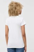 Бавовняна футболка Liu Jo колір білий (3339203)