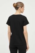 Бавовняна футболка Liu Jo колір чорний (3339207)
