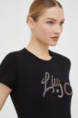 Футболка Liu Jo жіночий колір чорний (3513015)