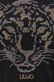 Бавовняна футболка Liu Jo колір чорний (3513020)