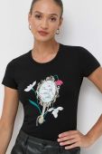Футболка Liu Jo жіночий колір чорний (3516388)