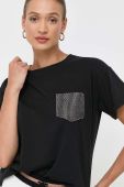 Футболка Liu Jo жіночий колір чорний (3504951)