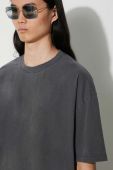 Бавовняна футболка Samsoe Samsoe колір сірий (3558848)