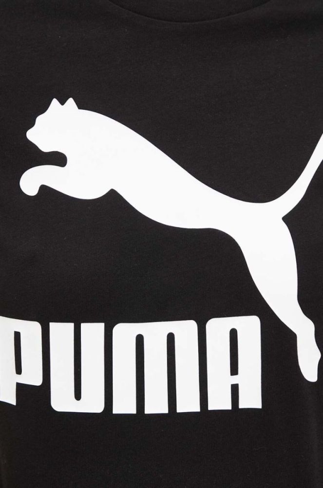 Бавовняна футболка Puma колір чорний (3542792) фото 5