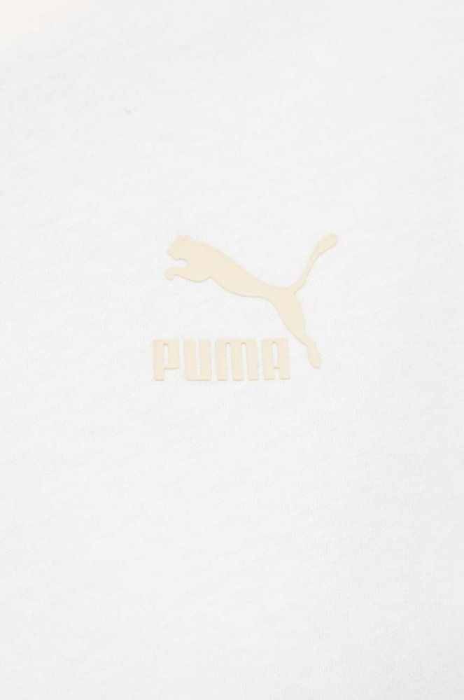 Бавовняна футболка Puma колір бежевий (3463993) фото 4