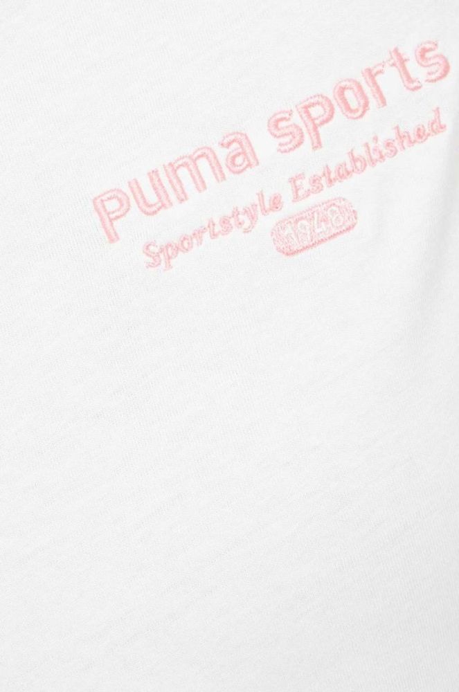 Бавовняна футболка Puma колір бежевий (3455484) фото 5
