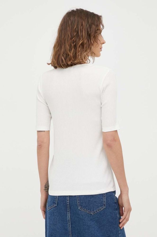 Футболка Marc O'Polo DENIM жіноча колір бежевий фото 3
