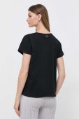 Бавовняна футболка Twinset колір чорний (3478338)