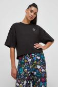 Бавовняна футболка Puma X Liberty жіноча колір чорний