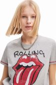 Бавовняна футболка Desigual колір сірий (3564936)