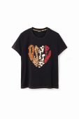 Бавовняна футболка Desigual колір чорний (3564953)