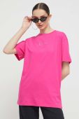 Бавовняна футболка Karl Kani колір рожевий (3564961)