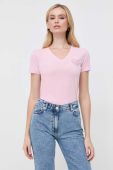 Футболка Guess жіночий колір рожевий (3501695)
