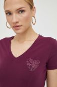 Футболка Guess жіночий колір фіолетовий (3501705)