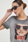 Футболка Guess жіночий колір сірий (3598882)