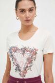 Футболка Guess жіночий колір бежевий (3598908)