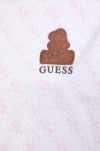Бавовняна футболка Guess x Brandalised жіноча колір рожевий