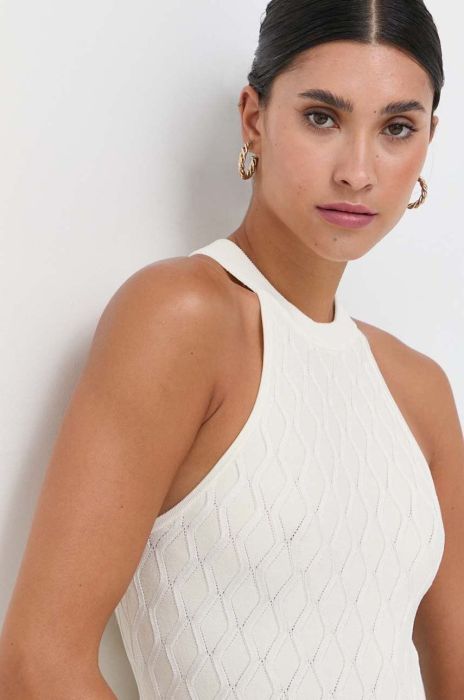 Топ Guess жіночий колір бежевий (3534830)