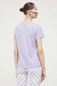 Бавовняна футболка Vans колір фіолетовий (3377047)
