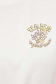 Бавовняна футболка Vans колір бежевий (3377059)