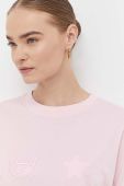Бавовняна футболка Chiara Ferragni колір рожевий (3501768)
