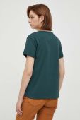 Бавовняна футболка Pepe Jeans VIVIAN жіноча колір зелений