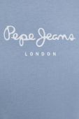 Бавовняна футболка Pepe Jeans колір блакитний (3513029)