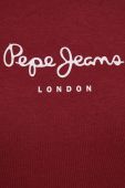 Футболка Pepe Jeans жіночий колір бордовий