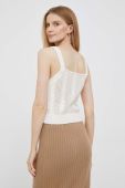 Топ з домішкою вовни Pepe Jeans Emalynn колір бежевий
