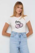 Футболка Guess жіночий колір бежевий (3615284)