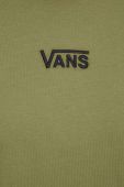Бавовняна футболка Vans колір зелений (3578619)