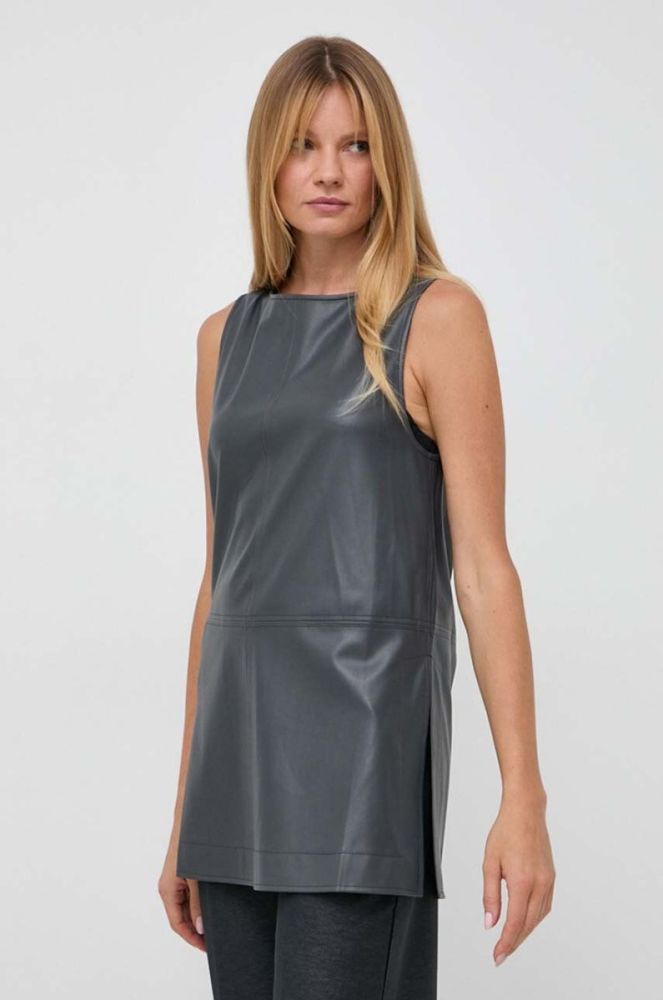 Топ Max Mara Leisure жіночий колір сірий фото 4