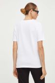 Бавовняна футболка PS Paul Smith жіночий колір білий (3610897)