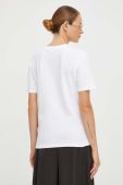 Бавовняна футболка PS Paul Smith жіночий колір білий (3610902)