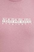 Бавовняна футболка Napapijri колір рожевий (3497963)