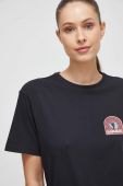 Бавовняна футболка Napapijri колір чорний (3576121)