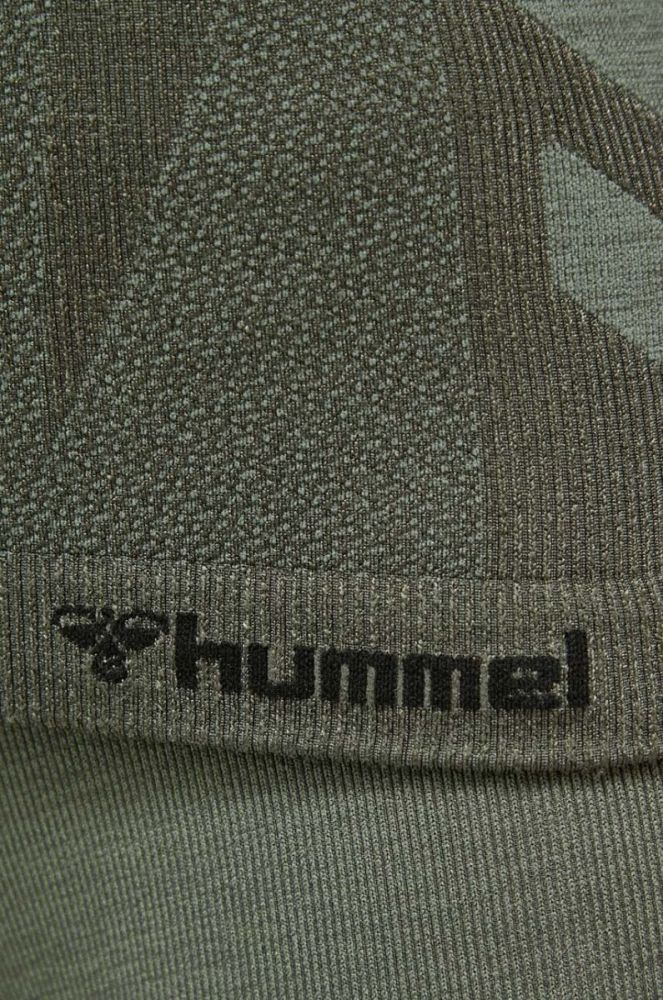 Топ для тренувань Hummel Clea колір зелений фото 5