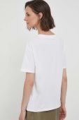 Бавовняна футболка United Colors of Benetton колір білий (3422307)