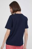 Бавовняна футболка United Colors of Benetton колір синій (3416956)