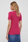 Бавовняна футболка United Colors of Benetton колір рожевий (3375480)