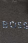 Бавовняна футболка Boss Orange BOSS ORANGE жіноча колір сірий